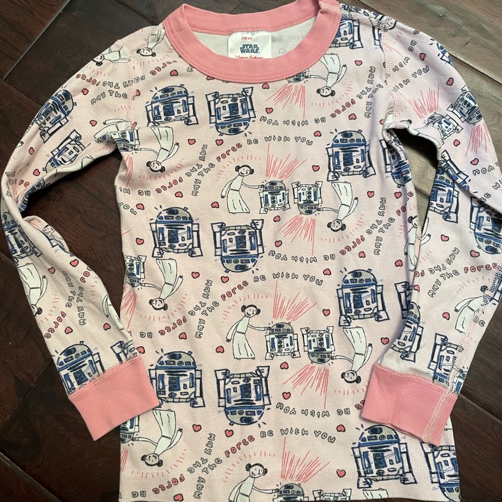 Kids Hanna Anderson Pajamas Size 5